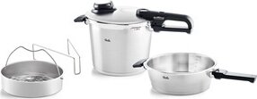 Fissler Vitavit Premium Duo Rozsdamentes Acél Kukta Fazék Ø 22cm 2,5 / 6 L - Ezüst