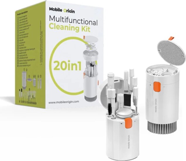 Mobile Origin SGA-CLNK-MFC1 20 az 1-ben Elektronikai Tisztító Készlet