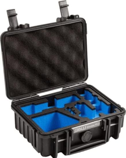 B&W DJI Osmo Pocket 4 Creator Combo Akciókamera Műanyag Védőtok - Fekete