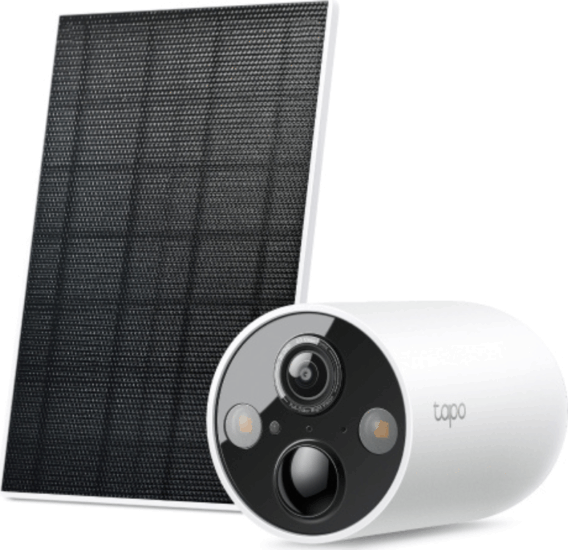 TP-Link Tapo C425KIT Smart WiFi 4MP FullHD napelemes Okos Kamera - Fehér