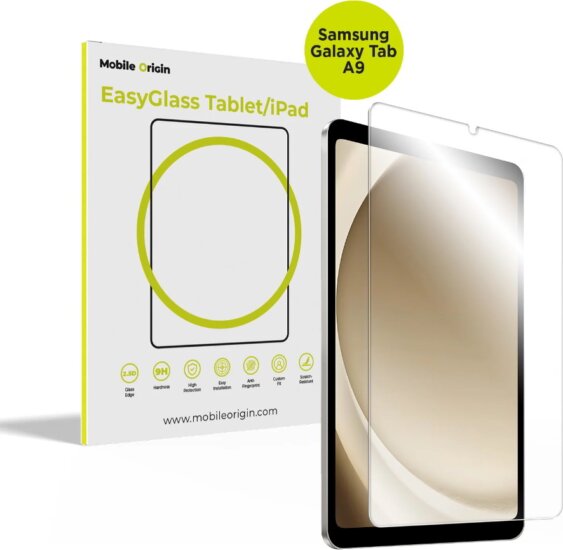 Mobile Origin EasyGlass Samsung Galaxy Tab A9 8.7" Tablet Kijelzővédő Üvegfólia