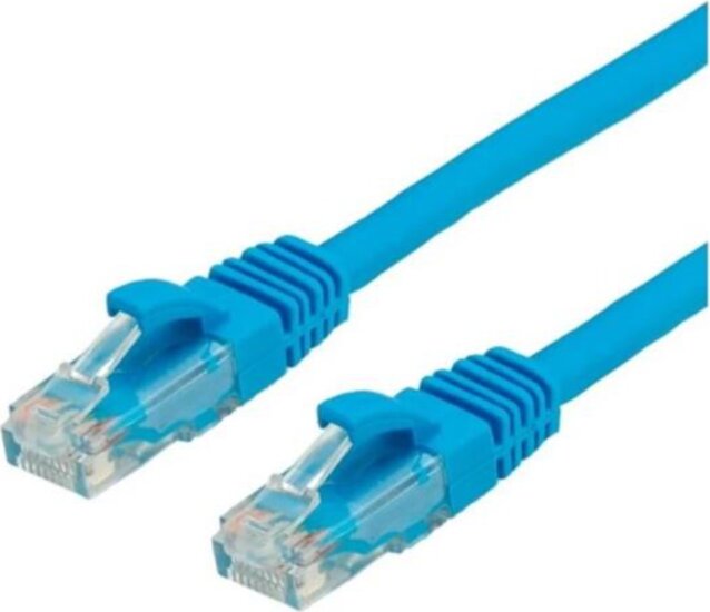 Value 21.99.1459-20 U/UTP Cat6a RJ45 Patch Kábel 20m - Kék
