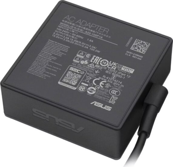 Asus 3P0A001-01090500 USB-C Laptop Töltő Adapter (100W / 20V / 5A)