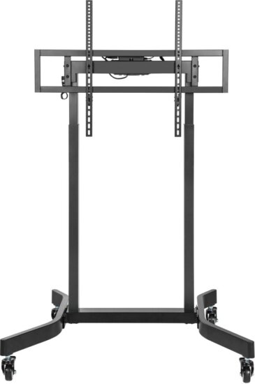 Techly ICA-TR68M 55"-100" LCD TV Gurulós Padló Tartó Állvány - Fekete