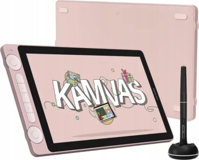 Huion Kamvas 13 Grafikus Tábla 13,3" - Rózsaszín