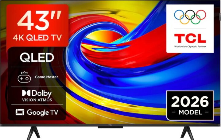 TCL 43" 43QLED780L 16:9 4K UltraHD QLED Smart Google TV