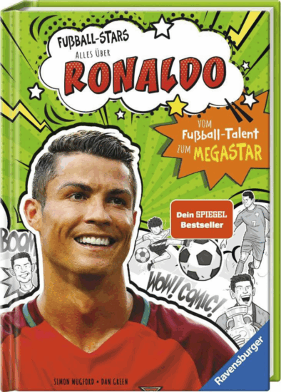 Ravensburger Football Stars - Minden Ronaldoról Könyv (Német)