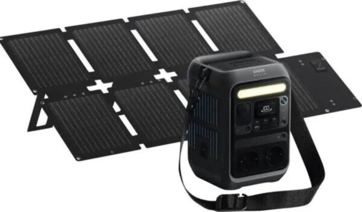 Anker Solix PS60 Hordozható PowerStation Napelem Panel 60W