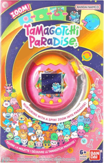 Bandai 43425 Tamagotchi Paradise Tropical Island Interaktív kisállat - Rózsaszín