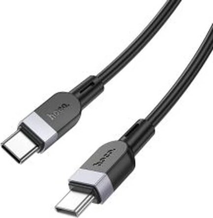 Hoco X109 USB-C Apa - USB-C Apa 2.0 Adat és Töltőkábel 2m - Fekete