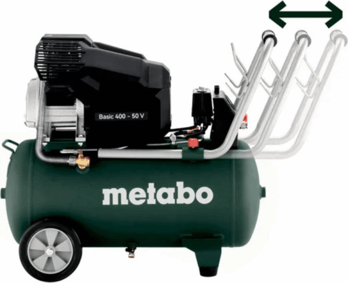 Metabo Basic 400-50 V Olajkenésű dugattyús Kompresszor 2500W
