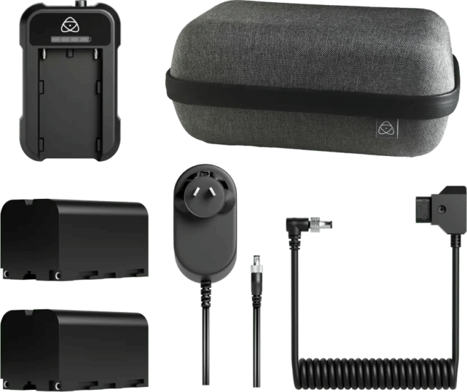 Atomos ATOMPWRKT2 Univerzális töltő készlet Monitorokhoz Atomos ATOMPWRKT2 Univerzális töltő készlet Monitorokhoz