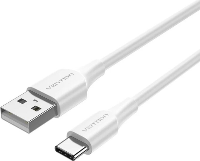 Vention CTHWG USB-A Apa - USB-C Apa 2.0 Adat és Töltőkábel 1,5m - Fehér