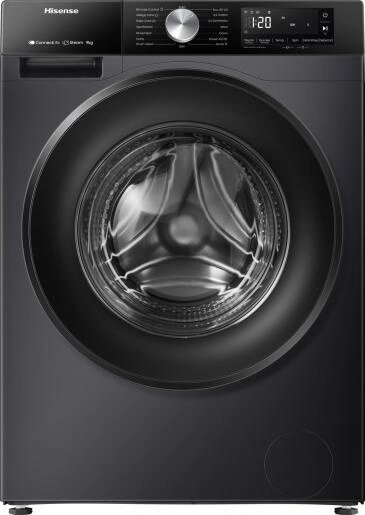 Hisense WF3S9043BB3 Elöltöltős Mosógép 9kg - Fekete