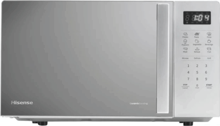Hisense H20MOMBS4HG szabadonálló Mikrohullámú sütő 20L 700W - Szürke