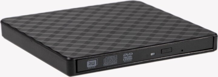 IRIS SQUARE Slim Külső USB 3.0 VCD / CD / DVD Író - Fekete