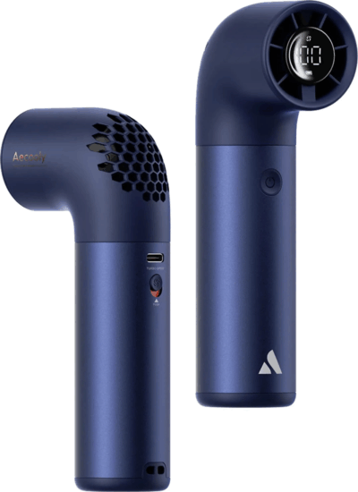 Aecooly Aero Pro Akkus hordozható kézi ventilátor 14,4cm - Kék