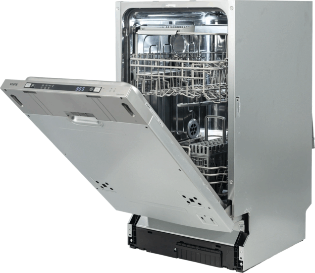 Vivax DWB-451072D Beépíthető Mosogatógép 45cm 7 teríték - Ezüst Vivax DWB-451072D Beépíthető Mosogatógép 45cm 7 teríték - Ezüst