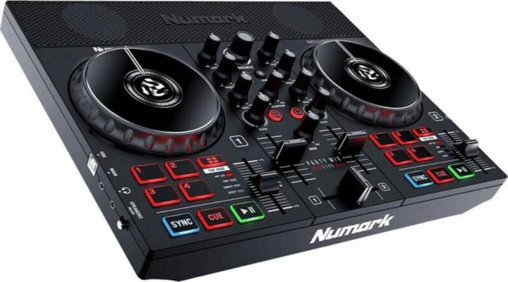 Numark Party Mix Live DJ Keverőpult Mixer - Fekete
