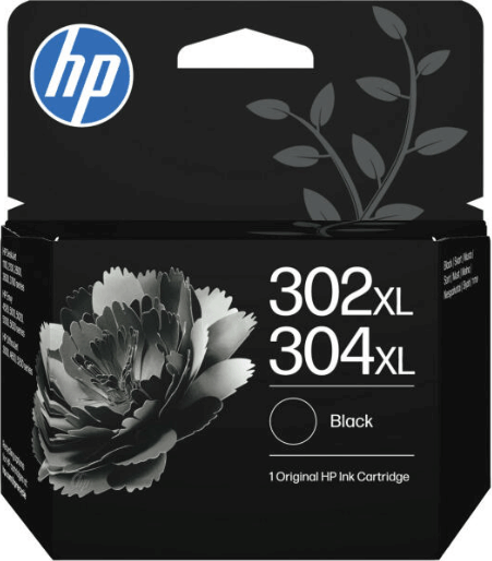 HP 302 XL / 304 XL Eredeti Tintapatron - Fekete