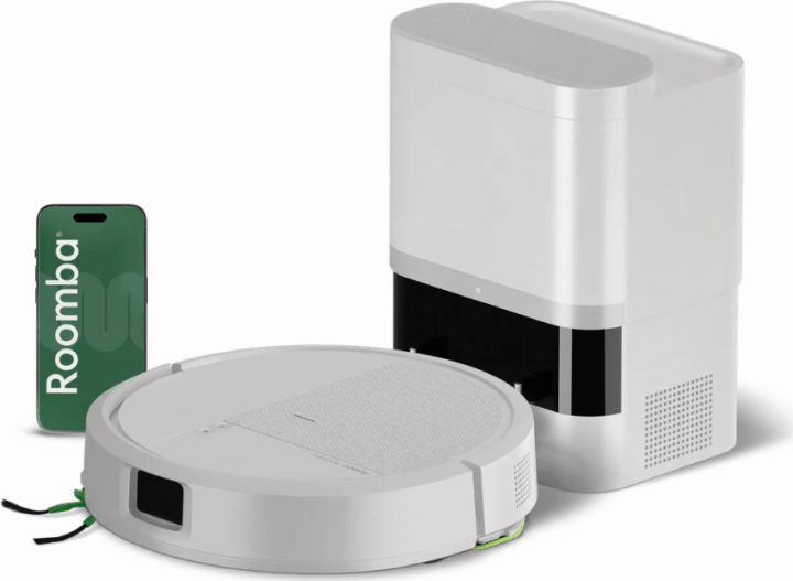 iRobot Roomba 115 Combo Robotporszívó-felmosó AutoEmpty Dokkolóval - Fehér