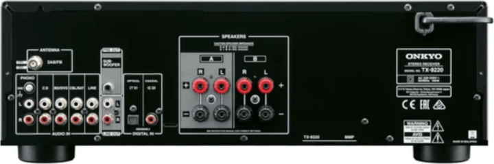Onkyo TX-8220B Sztereo Rádió Erősítő 100 Watt - Fekete