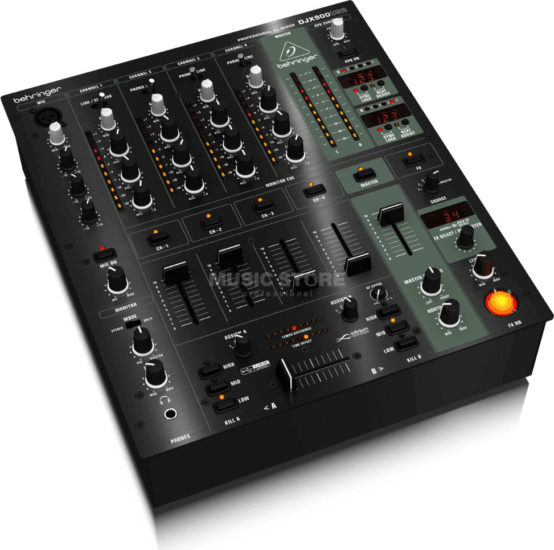 Behringer DJX900USB Professional 5 Csatornás Analóg Keverőpult Mixer - Fekete