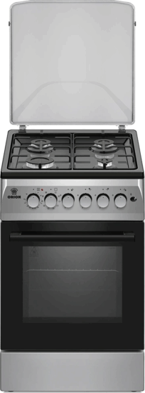 Orion FKO501TFI Kombinált 4 zónás szabadonálló Gáz/Elektromos Tűzhely - Inox