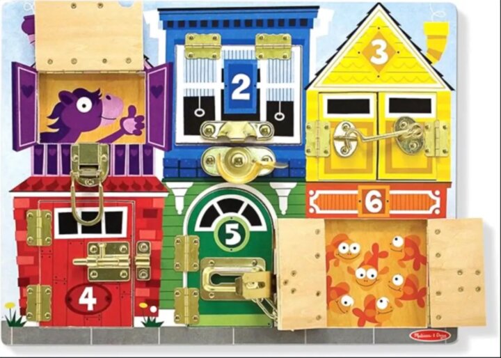 Melissa & Doug 6075185 Fejlesztő Matató tábla