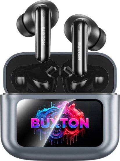 Buxton BTW 9600 Wingate ANC TWS Bluetooth Fülhallgató Töltőtokban - Fekete