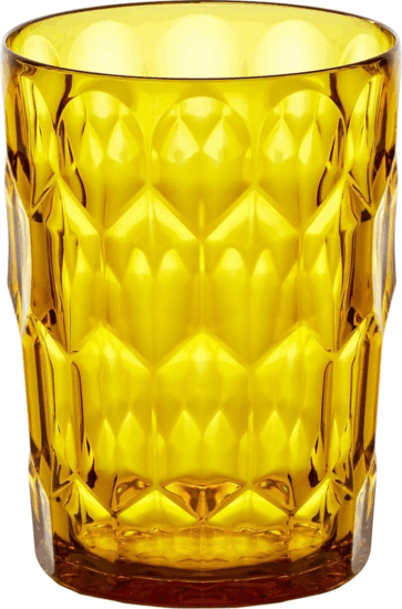Guzzini Vanity 480ml Akril kristály Üdítős pohár - Sárga