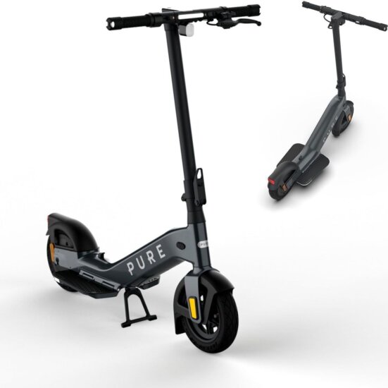 PURE Advance+ Elektromos Roller (25km/h / 500W) - Szürke