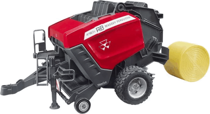 Bruder RB 4180 Massey Ferguson Bálázó Munkagép 1:16
