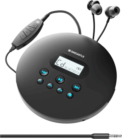 Oakcastle CD100 CD-lejátszó (Bluetooth) - Fekete