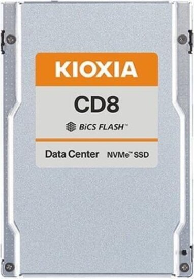 Kioxia 800GB CD8-V Series 2.5" Gen4x4 NVMe PCIe SSD
