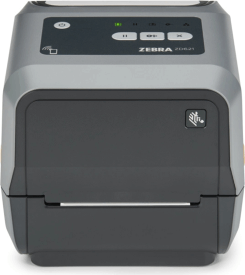 Zebra ZD621 Fekete Címkenyomtató USB / Lan / Bluetooth - Szürke / Fekete