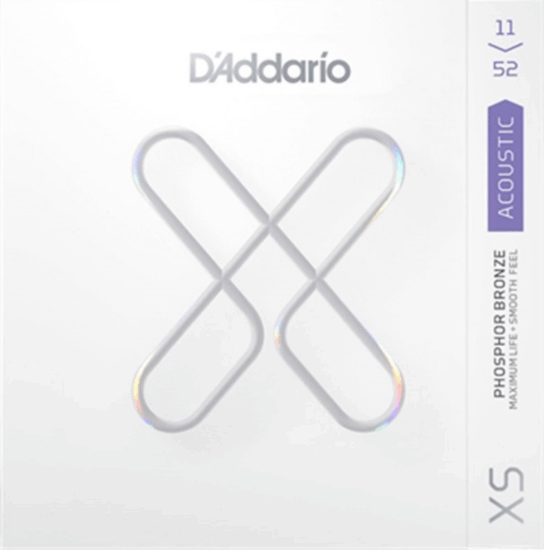 D'Addario XSAPB1152 XS Phosphor Bronze Akusztikus Gitárhúr-készlet (11-52)