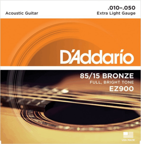 D'Addario EZ900 Bronze Akusztikus Gitárhúr-készlet (10-50)