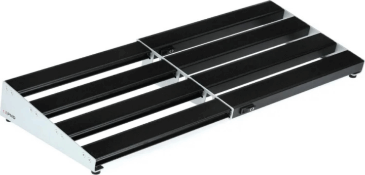 D'Addario PW-XPNDPB-02 Kétsoros Teleszkópos Pedálboard - Fekete