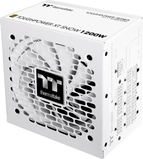 Thermaltake 1200W Toughpower XT Snow 80+ Gold Moduláris Tápegység - Fehér