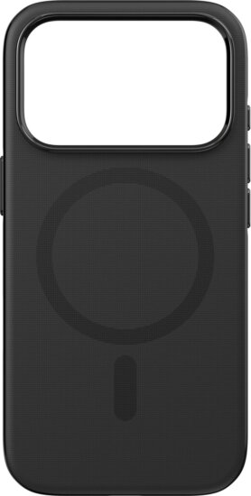 Tech21 EvoPulse Fauxven MagSafe Apple iPhone 18 Pro Telefon Tok - Fekete
