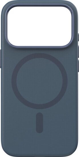 Tech21 EvoPulse Fauxven MagSafe Apple iPhone 18 Pro Telefon Tok - Mélytenger kék