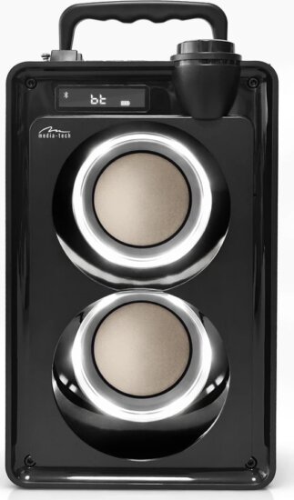 Media-Tech MT3186 OVERBOX Hordozható Bluetooth Hangszóró 30W - Fekete