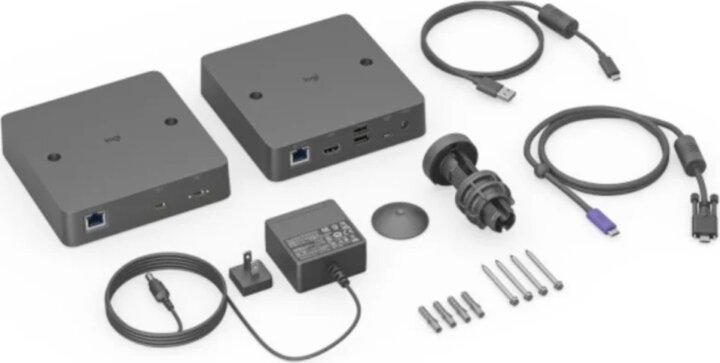 Logitech 952-000199 Extend USB-C BYOD Jelhosszabbító Bővítőkészlet - Fekete Logitech 952-000199 Extend USB-C BYOD Jelhosszabbító Bővítőkészlet - Fekete