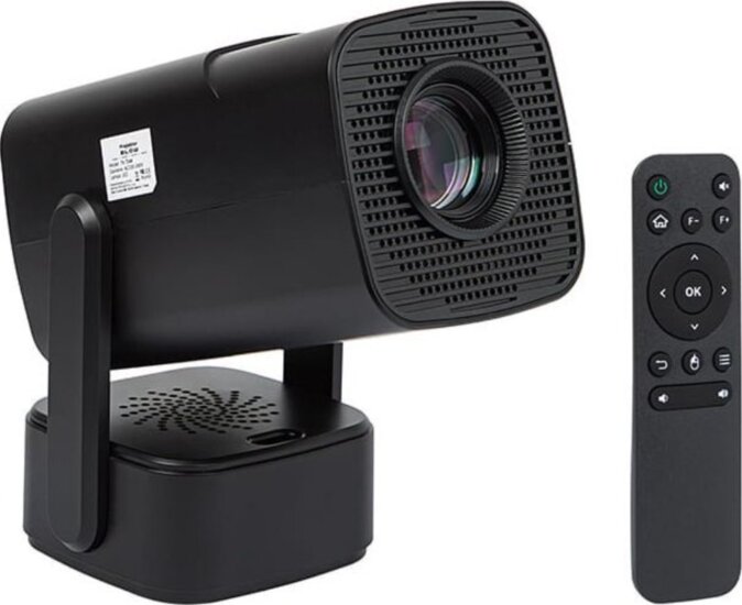 BLOW 79-704# AndroidTV HD Cinema SOUND 300 Lumen Hordozható Projektor - Fekete