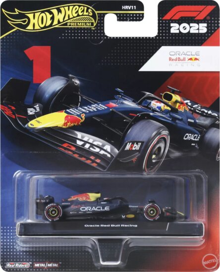Mattel Hot Wheels F1 Max Verstappen Red Bull Játék kisautó 1:64