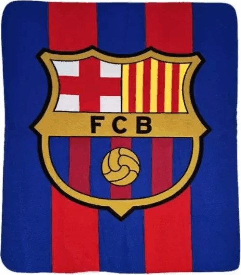 FC Barcelona Polár takaró 120 x 150 - Mintás