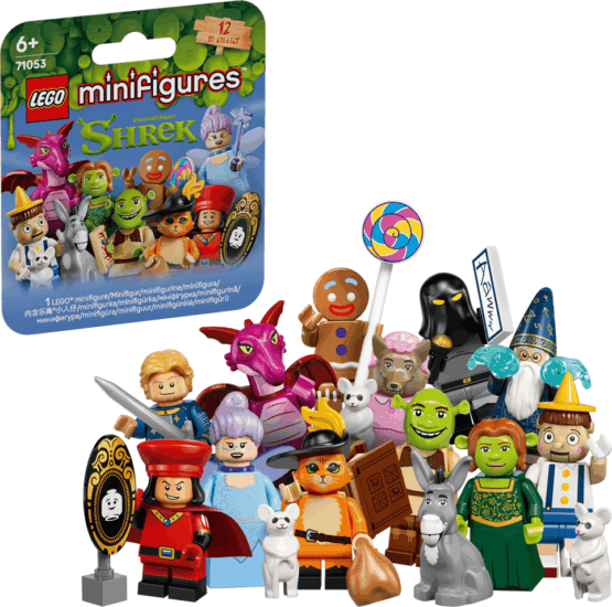 LEGO 71053 Minifigurák - Shrek Sorozat