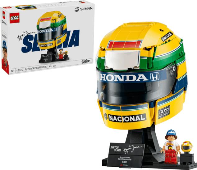 LEGO 43024 Editions - Ayrton Senna Sisak