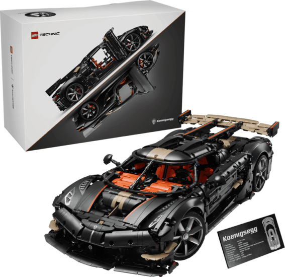 LEGO 42232 Technic - Koenigsegg Sadiir's Spear Szuperautó LEGO 42232 Technic - Koenigsegg Sadiir's Spear Szuperautó